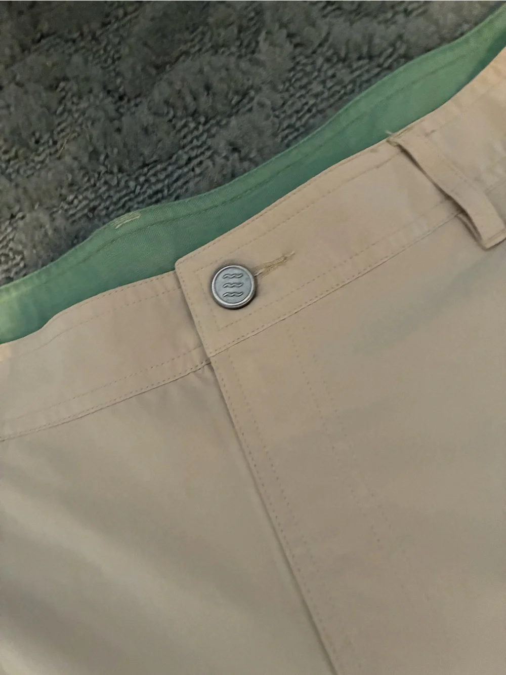 Free Fly Men's size 38 Beige chino golf Casual Shorts - Picture 4 of 5